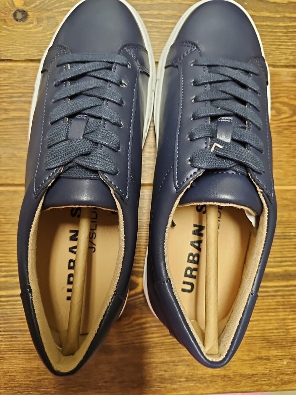 Urban Sport J Slides Lucinda Navy White Nautical Coastal Luxe Size Womens 5 1/2